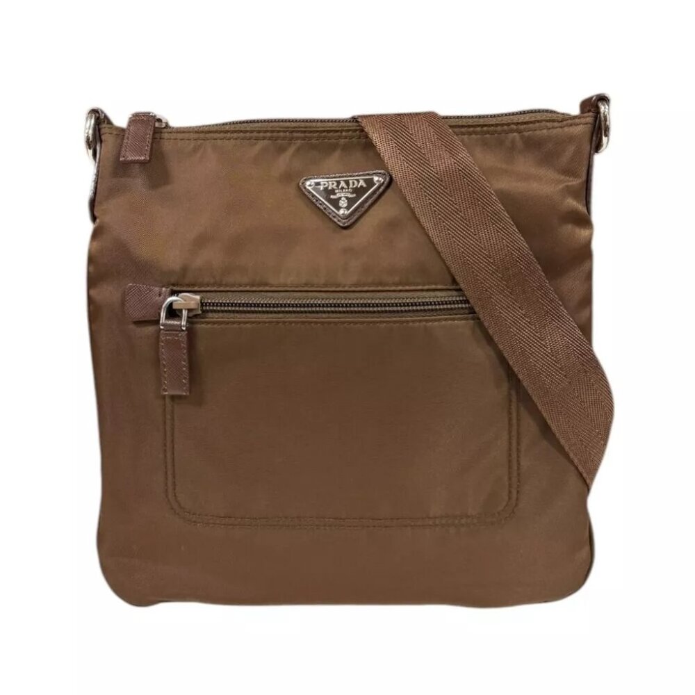 PRADA Shoulder Bag Cross Body Nylon used